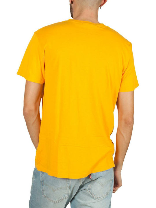 Obey Men's Short Sleeve T-shirt Yellow