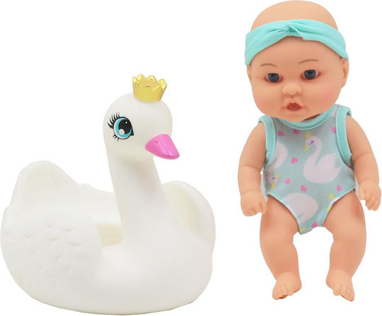 Luna Baby Doll Set for Bath with Animal for 2 Plus Years 18 cm (Various Designs) 1pc