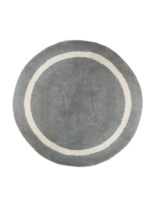 Viosarp Bath Mat Cotton Round Width 100cm (Various Colors)