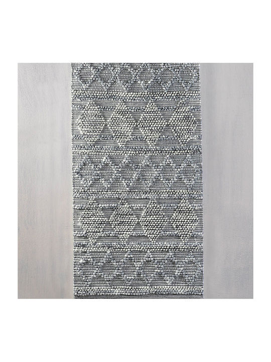 Rythmos Πατάκι Μπάνιου Kenya 120-141 Γκρι 60x120εκ.