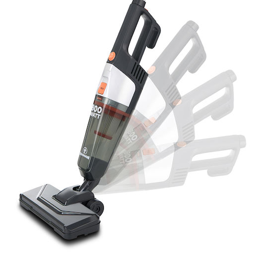 Human HU-638 Ηλεκτρική Σκούπα 2 σε 1 Stick & Χειρός 800W Μαύρη