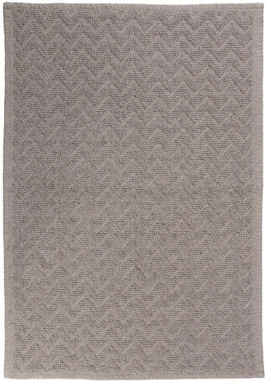 Dimitracas Badematte Baumwolle Rechteckig Zig Zag 50x80cm