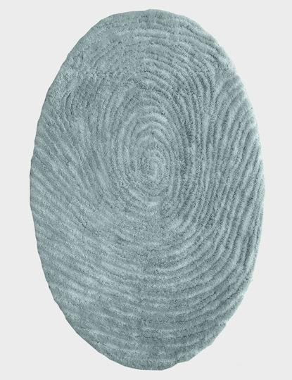 Abyss & Habidecor Badematte Baumwoll Oval Identity 7609210455-01 Grüne 70x105cm