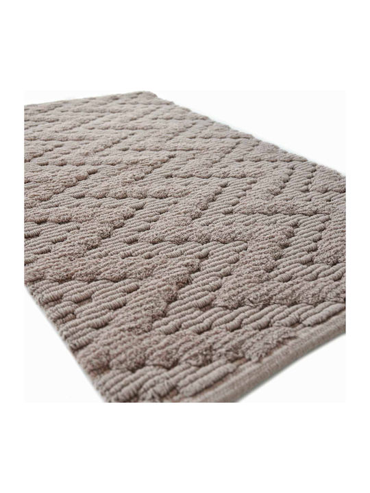 Dimitracas Badematte Baumwolle Rechteckig Pindos 05585.001 Sand 50x80cm