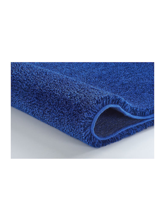 Kleine Wolke Badematte Synthetisch Rund Relax 5405736521 Atlantic Blue 100x100cm