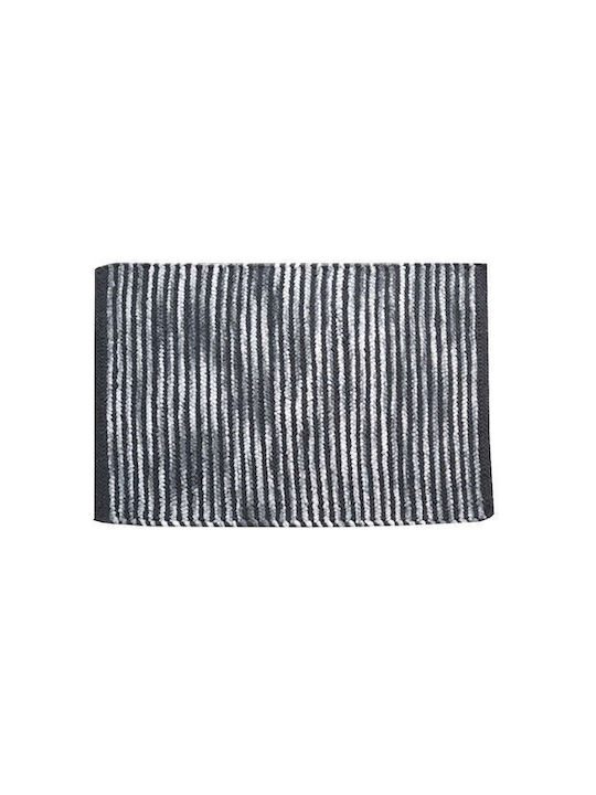 TnS Bath Mat 39-958-0455 Black, Brown & White 40x60cm