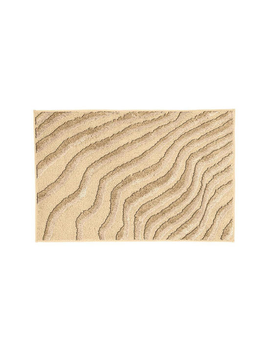 Kleine Wolke Non-Slip Bath Mat Terrace 9183226360 Ecru 60x100cm