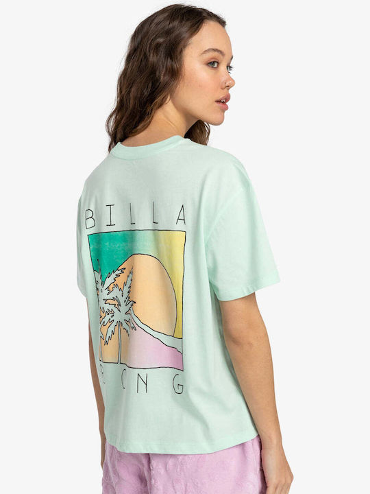 Billabong Women's T-shirt Sweet Mint