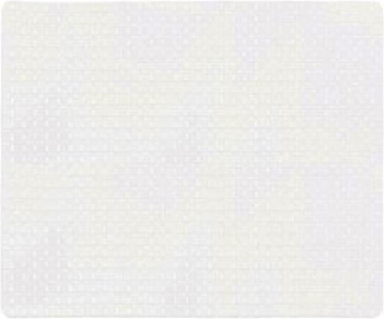 Tpster Πατάκι Μπάνιου Τετράγωνο 35845 Λευκό 52x52εκ.