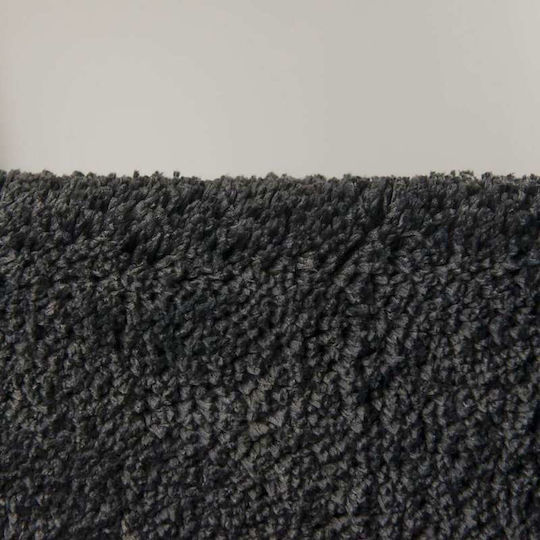 Sealskin Rutschfest Badematte Mikrofaser Rechteckig Angora 293993614 Grey 60x90cm