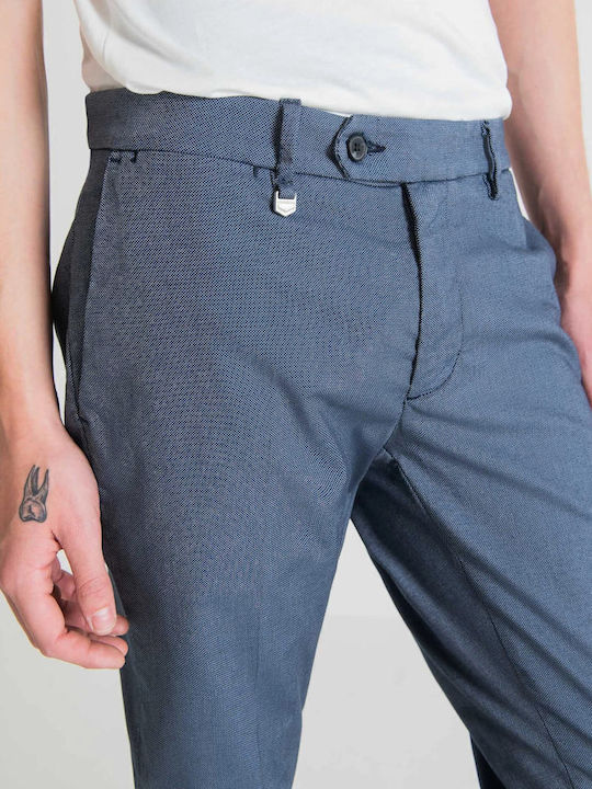Bryan Trousers Chino in Slim Fit Blue