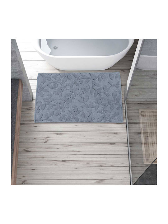 Das Home Bath Mat Cotton 0629 420750800629 Dark grey 50x80cm