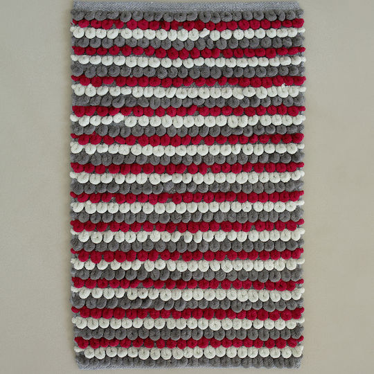 Nima Badematte Mantle 31307 Rubinrot 50x80cm