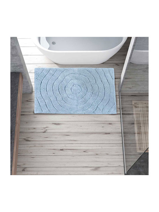 Das Home Bath Mat Cotton 0626 420750800626 Blue 50x80cm