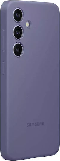 Samsung Silicone Cover Back Cover Silicone Purple (Galaxy S24)