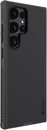 Nillkin Super Frosted Shield Umschlag Rückseite Kunststoff 0.5mm Wasserdicht Schwarz (Samsung Galaxy S24 Ultra)