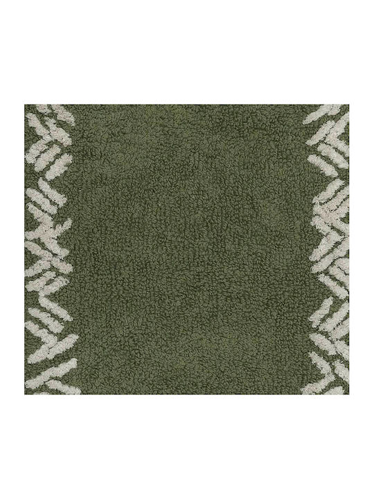 Palamaiki Πατάκι Μπάνιου Βαμβακερό Rego 9-100610-006 Olive 50x100εκ.