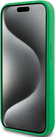 Lacoste Silicone Magsafe Back Cover Πλαστικό Πράσινο (iPhone 15)