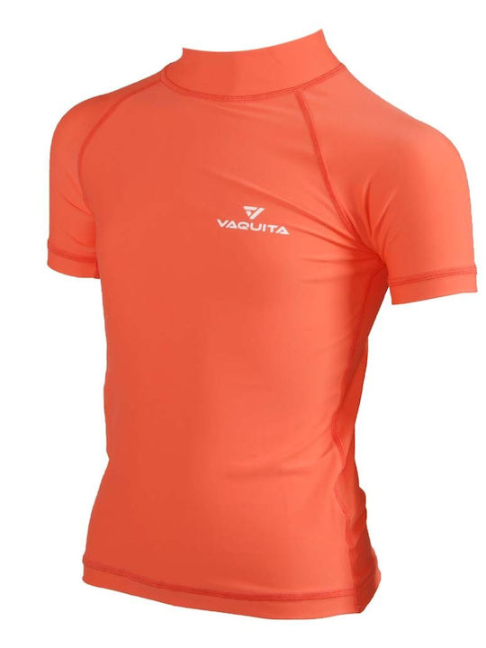 Vaquita Kids Swimwear Rashguard Coral