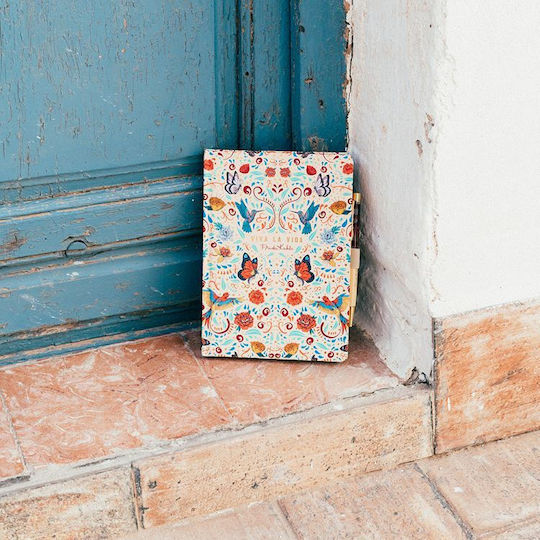Premium Notebook Pen 96 Pages A5 100gsm Frida Kahlo Viva La Vida