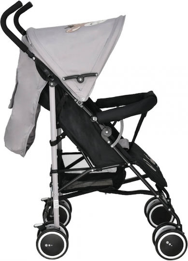 Bebe Stars Buggy Deer Regenschirm Kinderwagen Geeignet ab 6+ Monaten Grey 6.25kg