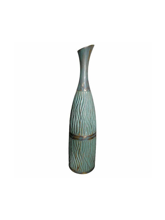 Fylliana Διακοσμητικό Βάζο Polyresin 2190 Grün 14x5x60.5cm 1Stück