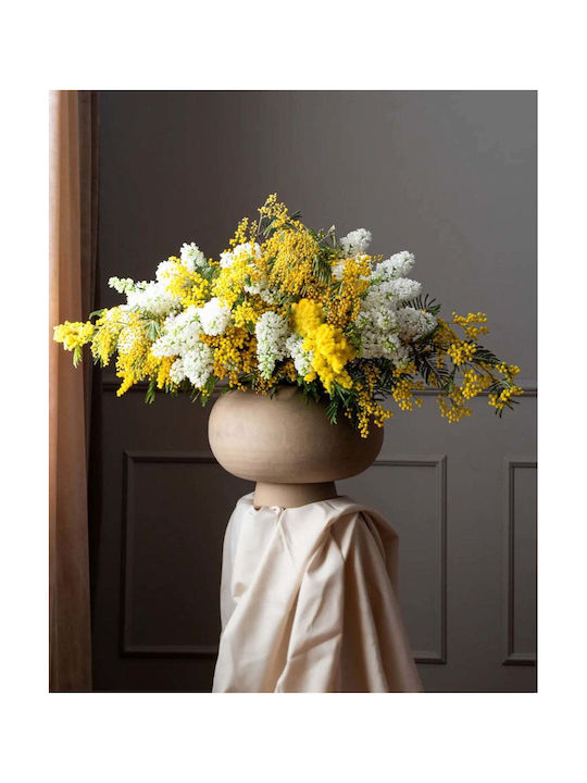 101 Copenhagen Decorative Vase Beige 35x35x25cm