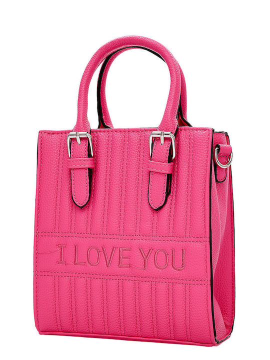 Bag to Bag Damen Tasche Hand Fuchsie