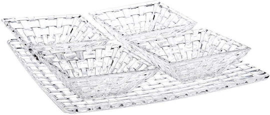 Nachtmann Σετ Βάζα Γυάλινα Διάφανα 12x28xΥ12cm 5τμχ