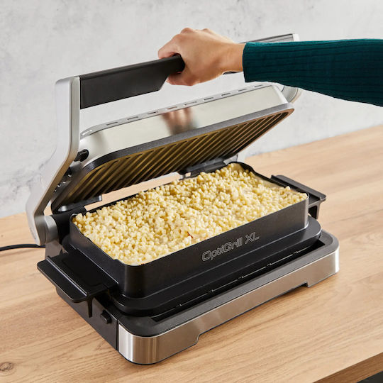 Tefal Optigrill 4in1 XL Tabletop Electric Grill Smooth and Ribbed