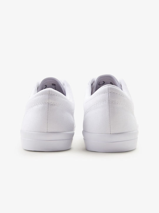 Fred Perry Baseline Ανδρικά Sneakers White Carrington Brick