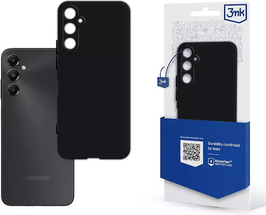 3MK Galaxy Back Cover Σιλικόνης 1.2mm Μαύρο (Samsung Galaxy A05s)