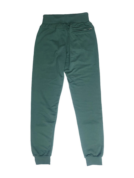 Sweatpants with Elastic Green