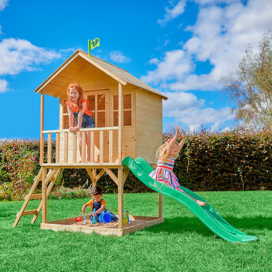 Tp Toys Tp Toys Holzturm Spielhaus mit Rutsche Mehrfarbig für 3+ Jahre alt