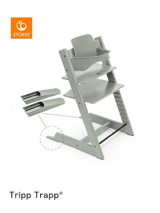 Stokke Tragbar Booster-Stuhl Kunststoff für Stuhl Tripp Trapp Glacier Green