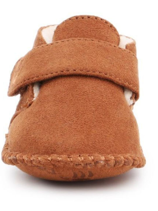 Bearpaw Βρεφικά Παντοφλάκια Αγκαλιάς Καφέ