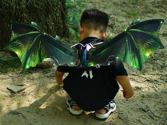 Leuchtende Drachenflügel Nachtfurie Entdecke die Drachenkraft in dir Za5002
