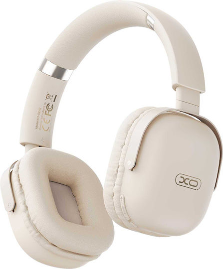 XO Fără fir / Cu fir On Ear Căști cu 44 ore de Funcționare Bej