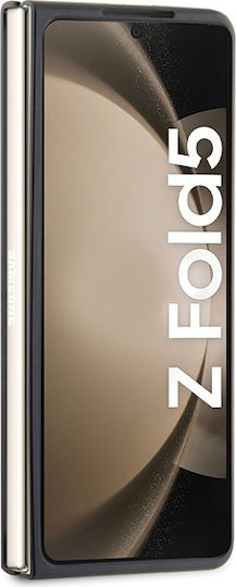 Lacoste Iconic Petit Pique Back Cover Plastic Negru (Galaxy Z Fold5)