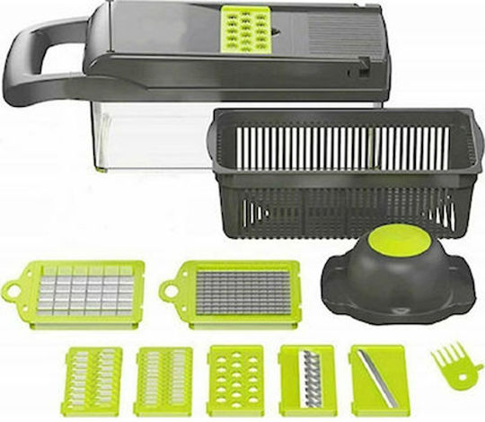 Δοχείο Plastic Vegetable Chopper Manual 14pcs