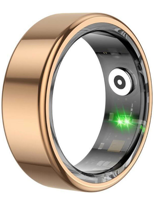Colmi R02 Smart Ring (Size 11 - 20.6mm) 20.6mm mit Pulsmesser Gold