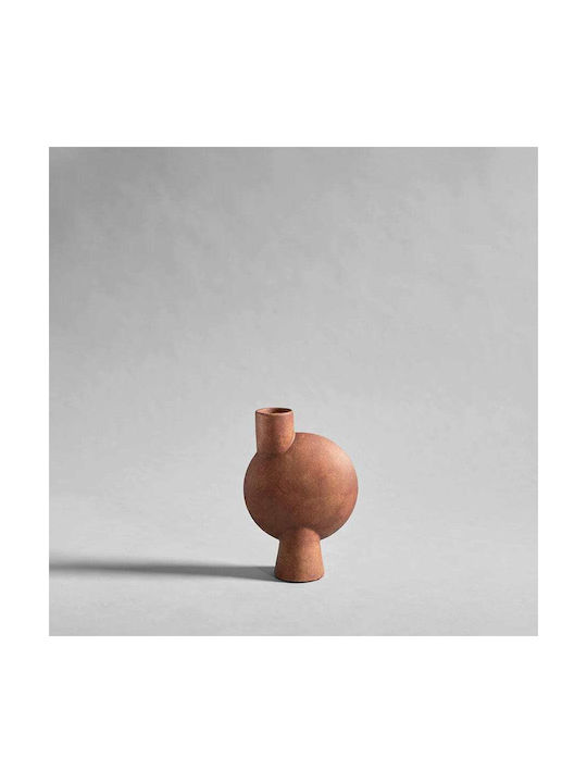 101 Copenhagen Decorative Vase Brown 26x18x8cm