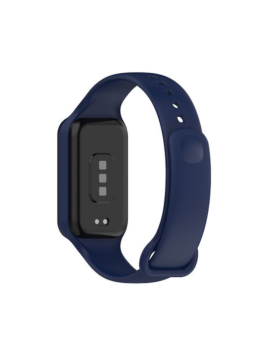 Strap Silicone with Pin Navy Blue (Redmi Smart Band 2Realme Band 2)