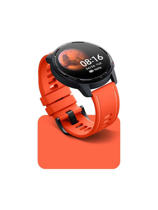 Xiaomi Λουράκι Σιλικόνης Πορτοκαλί (Watch S1 Active)