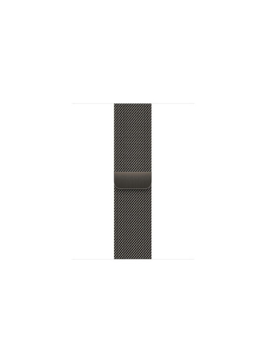 Apple Milanese Loop Strap Stainless Steel Graphite (Apple Watch 38/40/41/42mm)