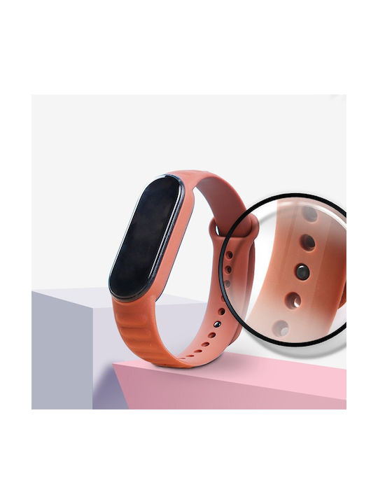 Hurtel Λουράκι Σιλικόνης Μαύρο (Mi Smart Band 5/Mi Smart Band 6)