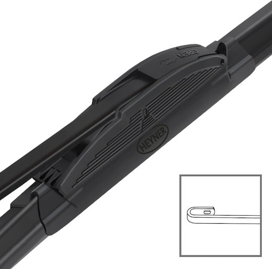 Heyner Windshield Wiper Set Suitable Toyota Corolla Sedan _e21_ January 2019 June 2024 Hybrid