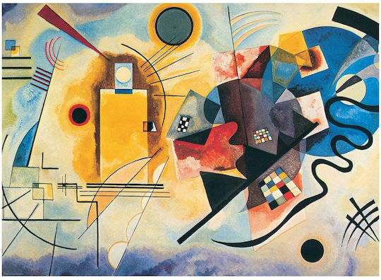 Yellow Red Blue by Kandinsky Wassily Puzzle 2D 1000pcs