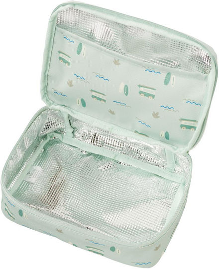 Fresk Insulated Lunch Bag 24x15cm Recycled Pet Bottles Surf Boy