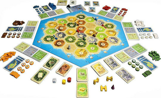 Game Expansion (2η) Οι Αποικοι του Κατάν for 5-6 Players 10+ Years Old Kaissa